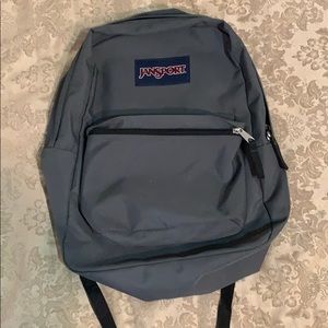 Grey Jansport Backpack